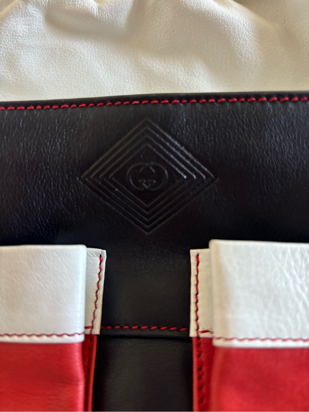 Vintage Rare Gucci leather bag - Picture 2 of 12